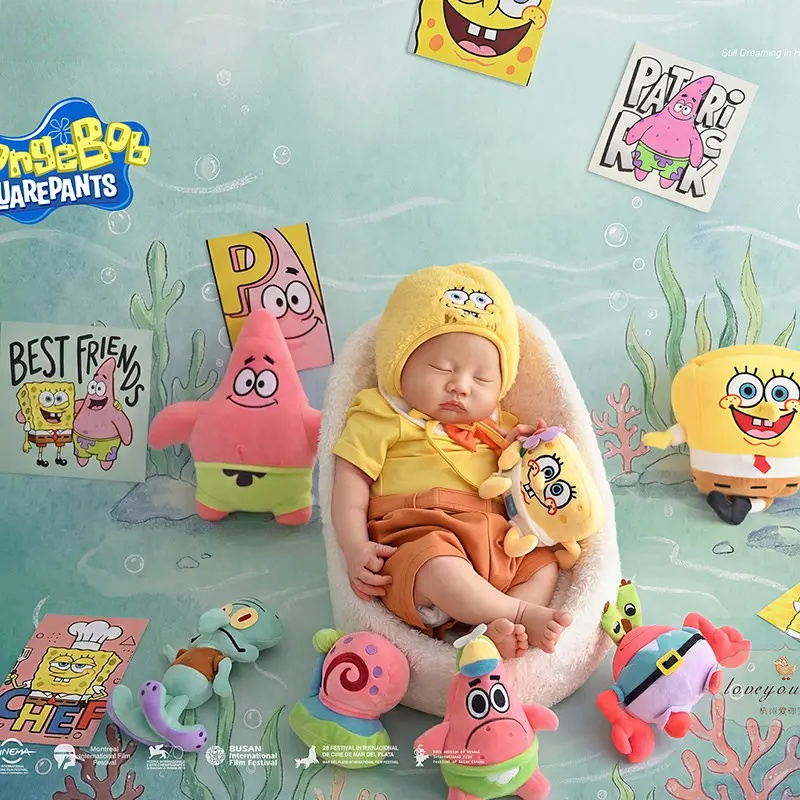 Spongebob Theme Set - Newborn Photography Props - Image 2